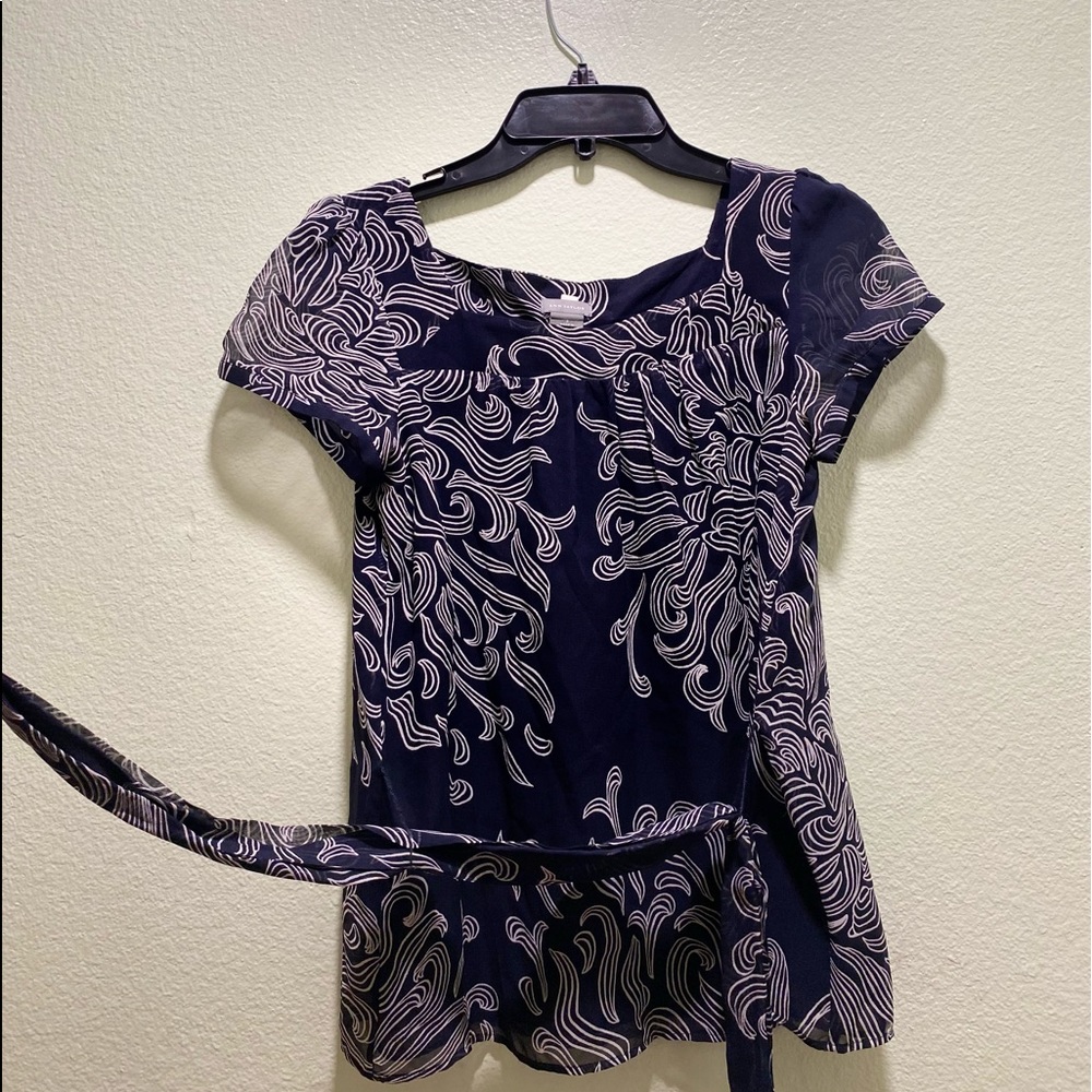 Floral print top